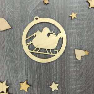 Іграшка новорічна. Санта