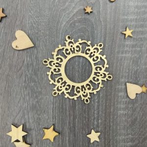 Іграшка новорічна. Сніжинка