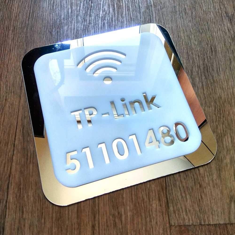 табличка акрил