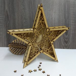 Зірка новорічний декор