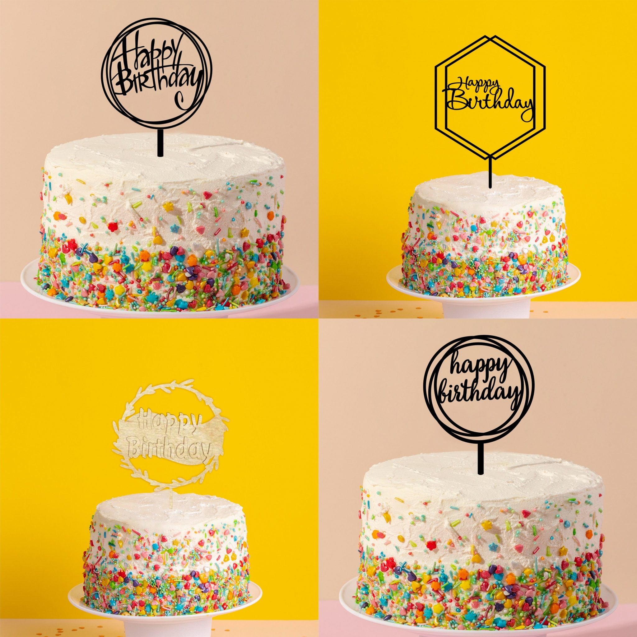 topper happy birthday