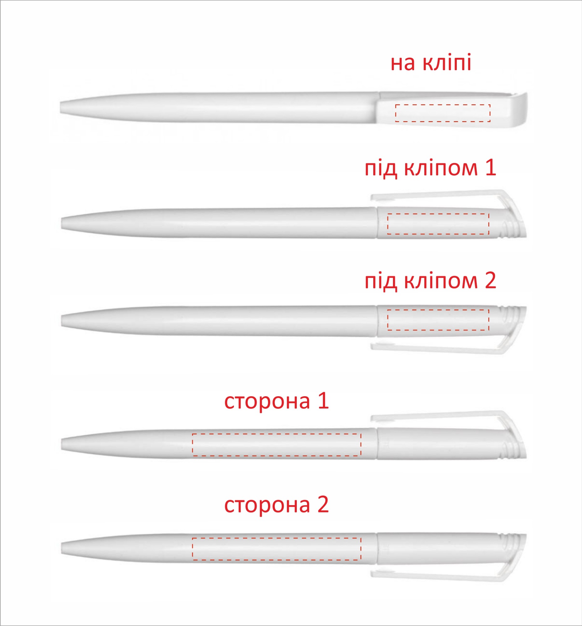 печать на ручках