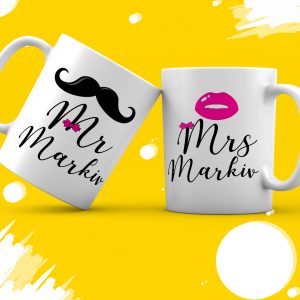 Чашка Mr. & Mrs. Містер і Місіс