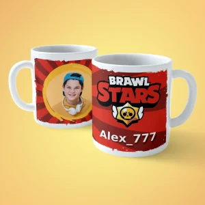 Друк на чашках Бравл Старс Brawl Stars